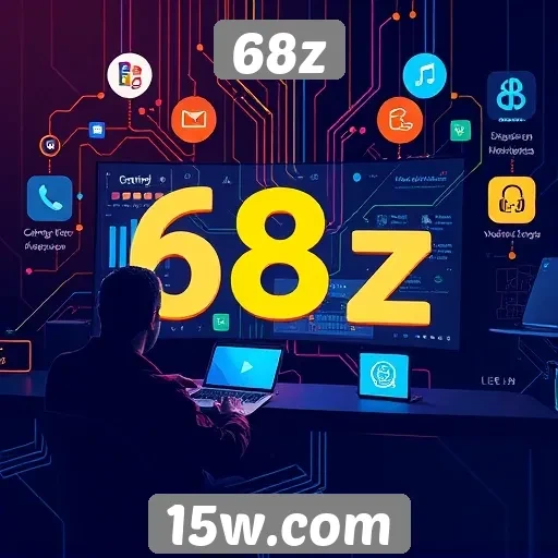 Exploração dos recursos inovadores do site 68z