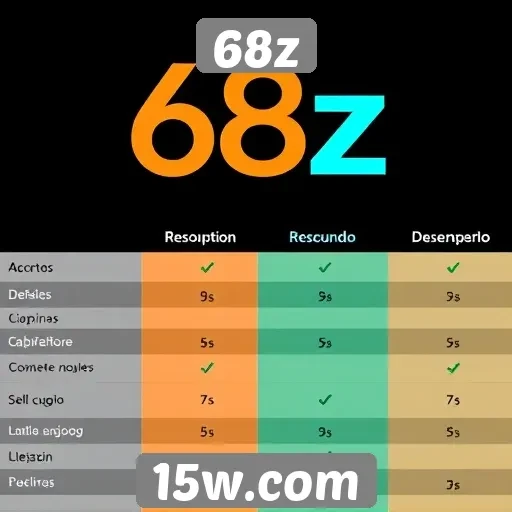 Comparativo entre 68z e plataformas de jogos concorrentes